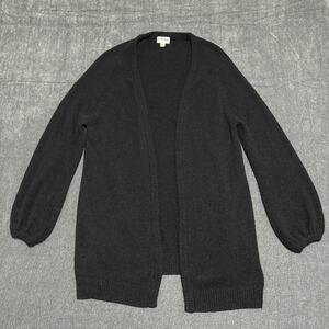 The Drop Women’s Sweater Cardigan Black Size Medium
